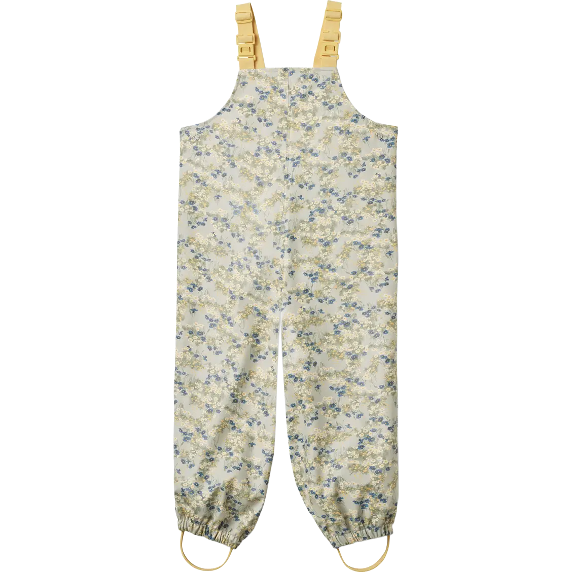 Wheat Rainwear Charlo Overall Kids Print - Meadow Lake - 122/7y - Regnbukser til børn