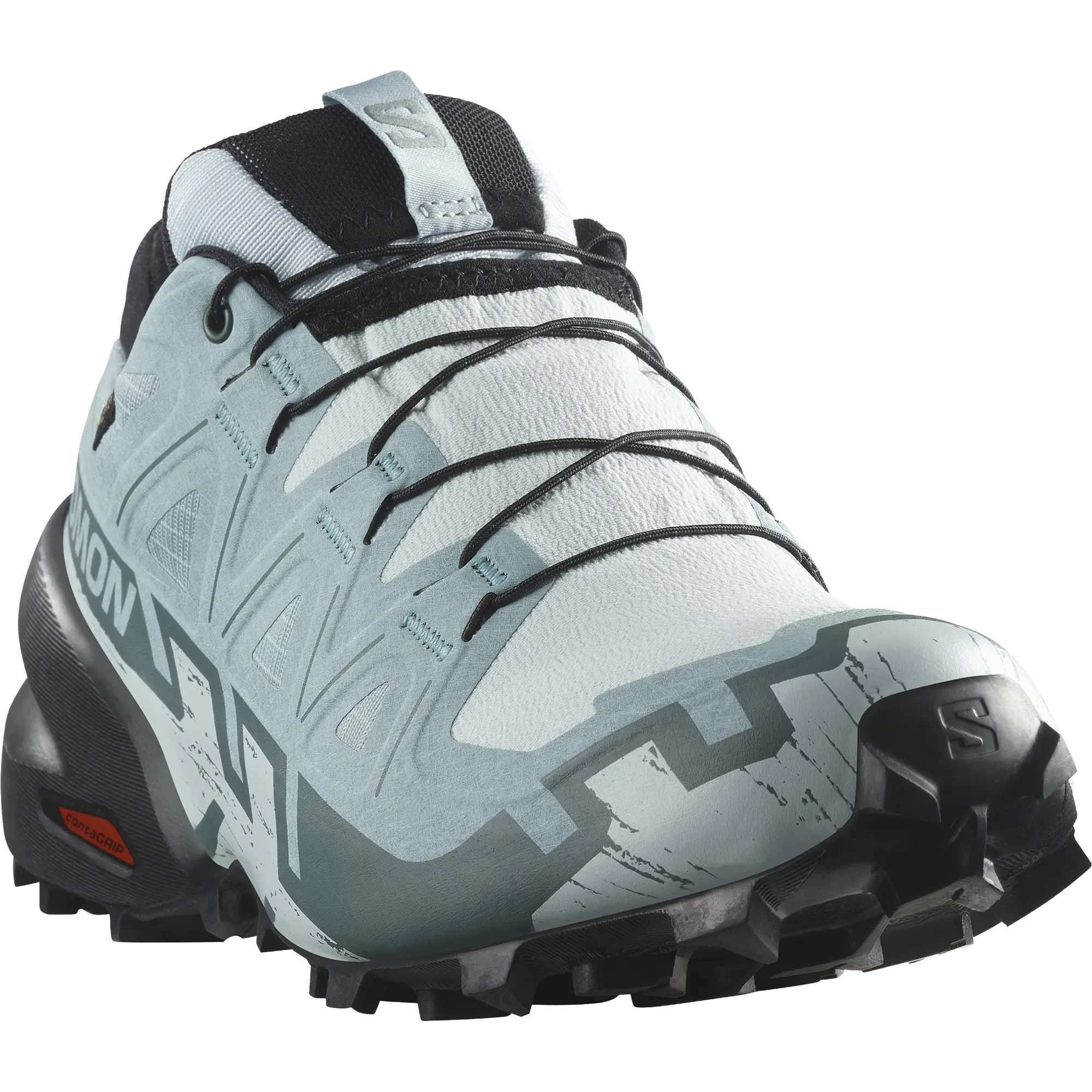 Salomon Speedcross 6 GTX Women - Ballad Blue/Black/Tourmaline - UK8/EU 42 - Trailsko