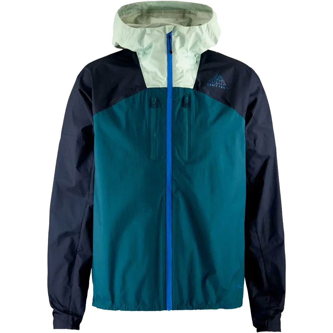 Craft Pro Trail 2L Light Weight Jacket Men - Alfa/Blaze - S - Regnjakker