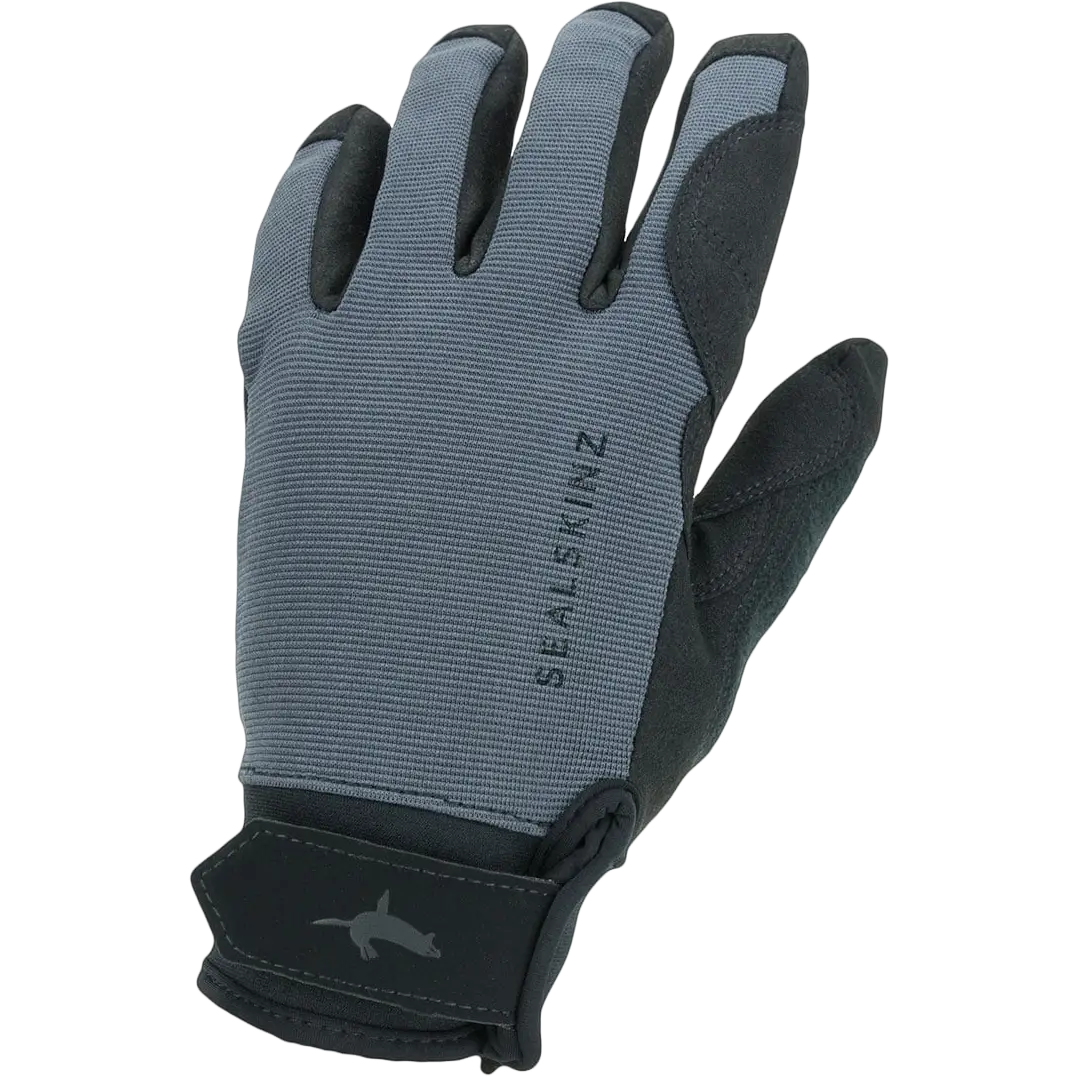 Sealskinz Harling WP All Weather Glove handske - Grey/Black - XL - Handsker til Touch Screen