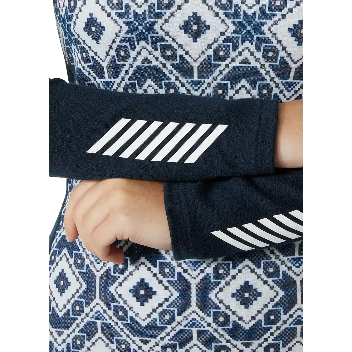 Lifa Merino Midweight Graphic Crew Women underställströja