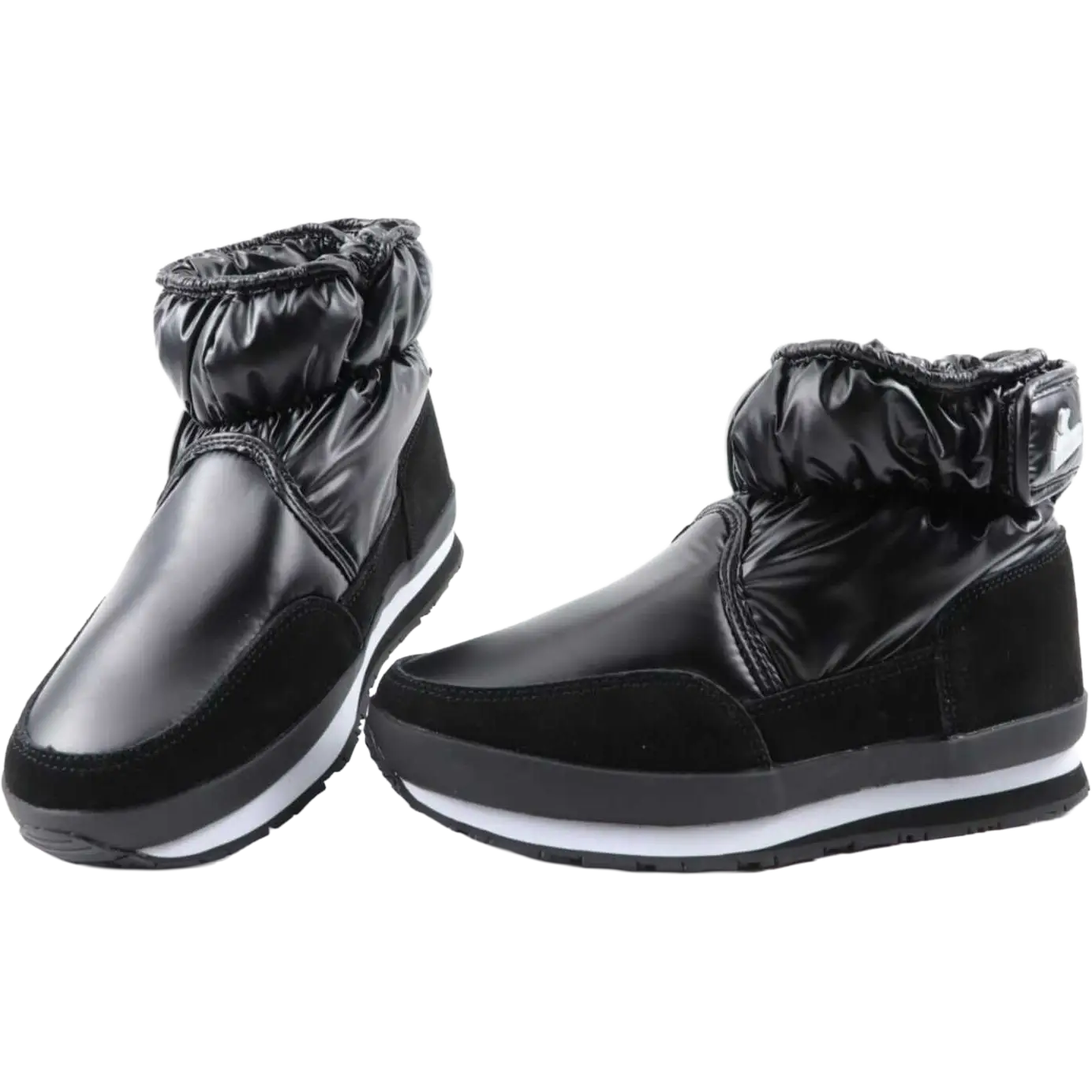 Rubber Duck Sporty Snowjogger Nylon Kids - Black - 32 - Vinterstøvler til børn