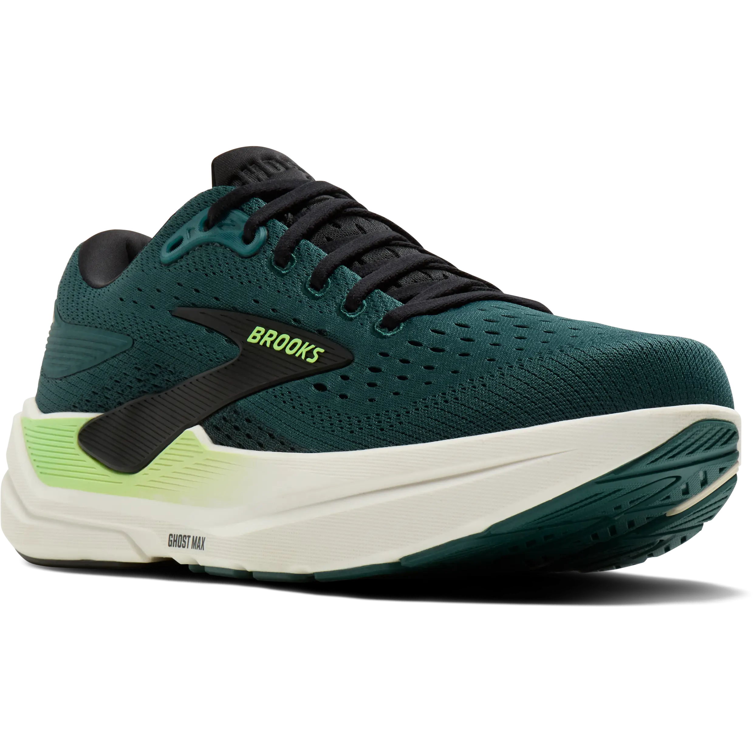 Brooks Ghost Max 3 Men - Atlantic Deep/Black/Green - US11/UK10/45 - Løbesko