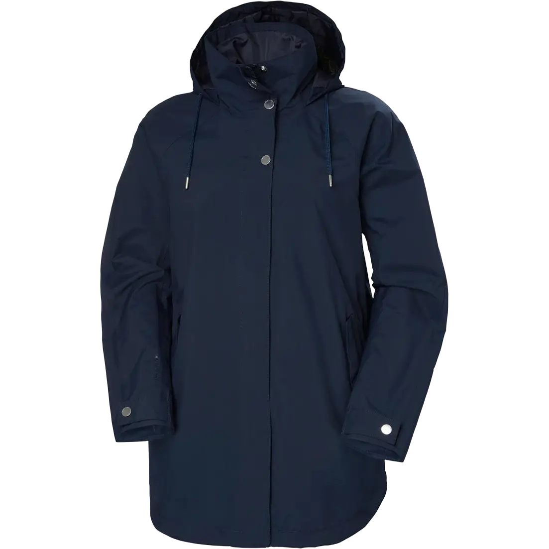 Helly Hansen Valentia Raincoat Women regnjakke - Navy - S - Regnjakker