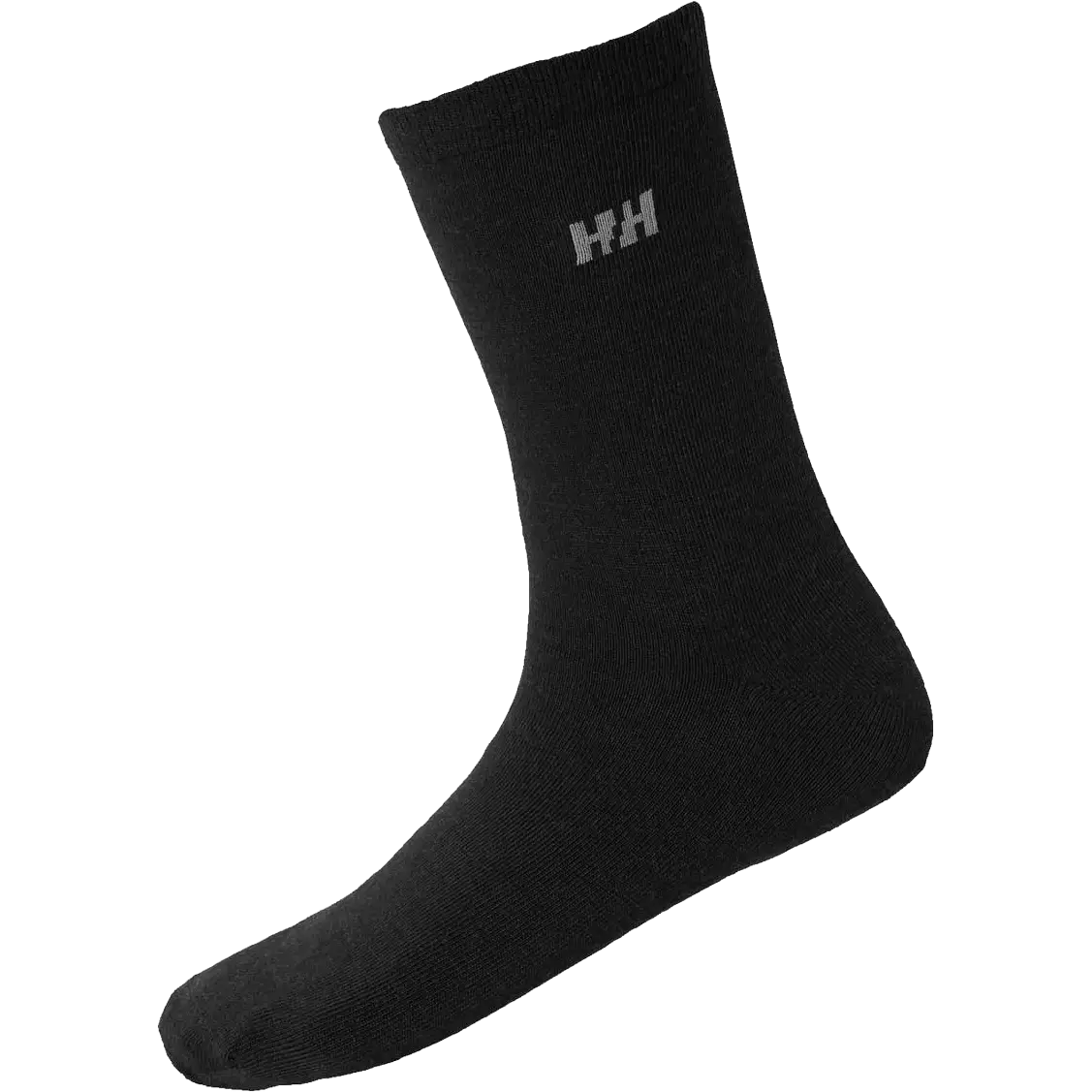Helly Hansen Everyday Wool Sock 2-pak - Black - 36-38 - Hverdagssokker
