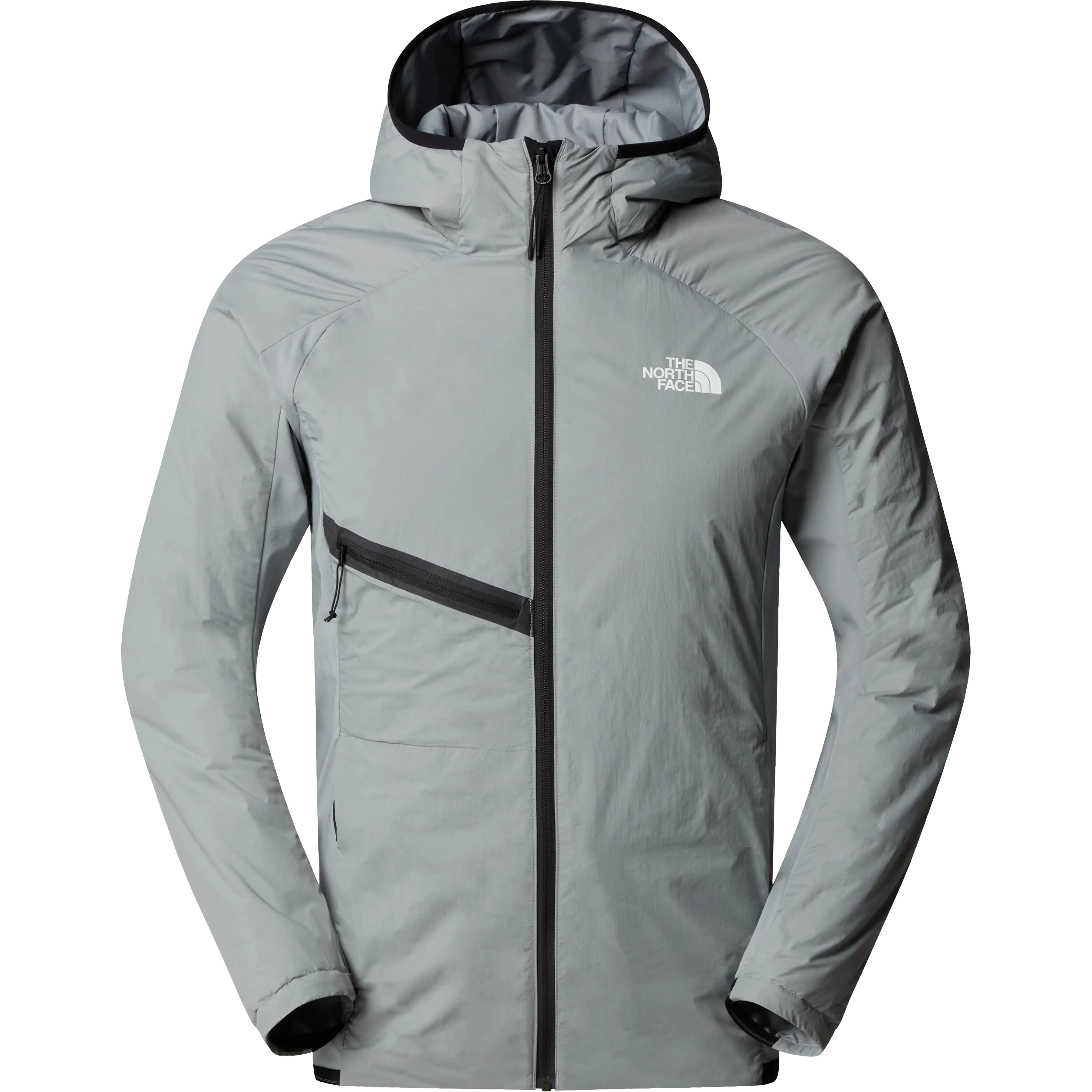 The North Face Mountain Athletics Insulated Hooded Jack - Monument Grey - L - Løbejakker