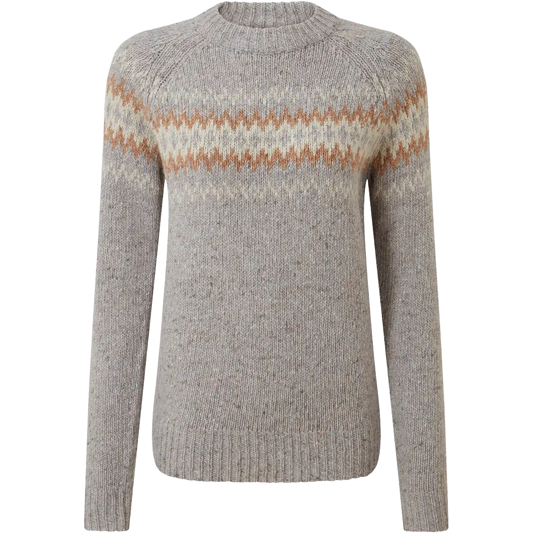 Sherpa Dumji Crew Sweater Women uldsweater - Alloy - M - Striktrøjer