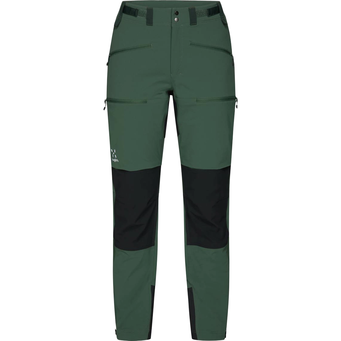 Haglöfs Rugged Standard Pant Women damebukser - Fjell Green/True Black - 40 - Vandrebukser