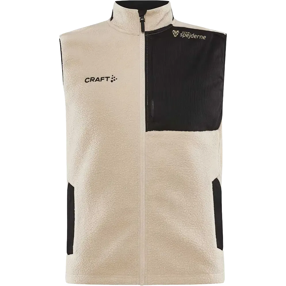 ADV Explore Pile Fleece Vest m/logo Men fleecevest
