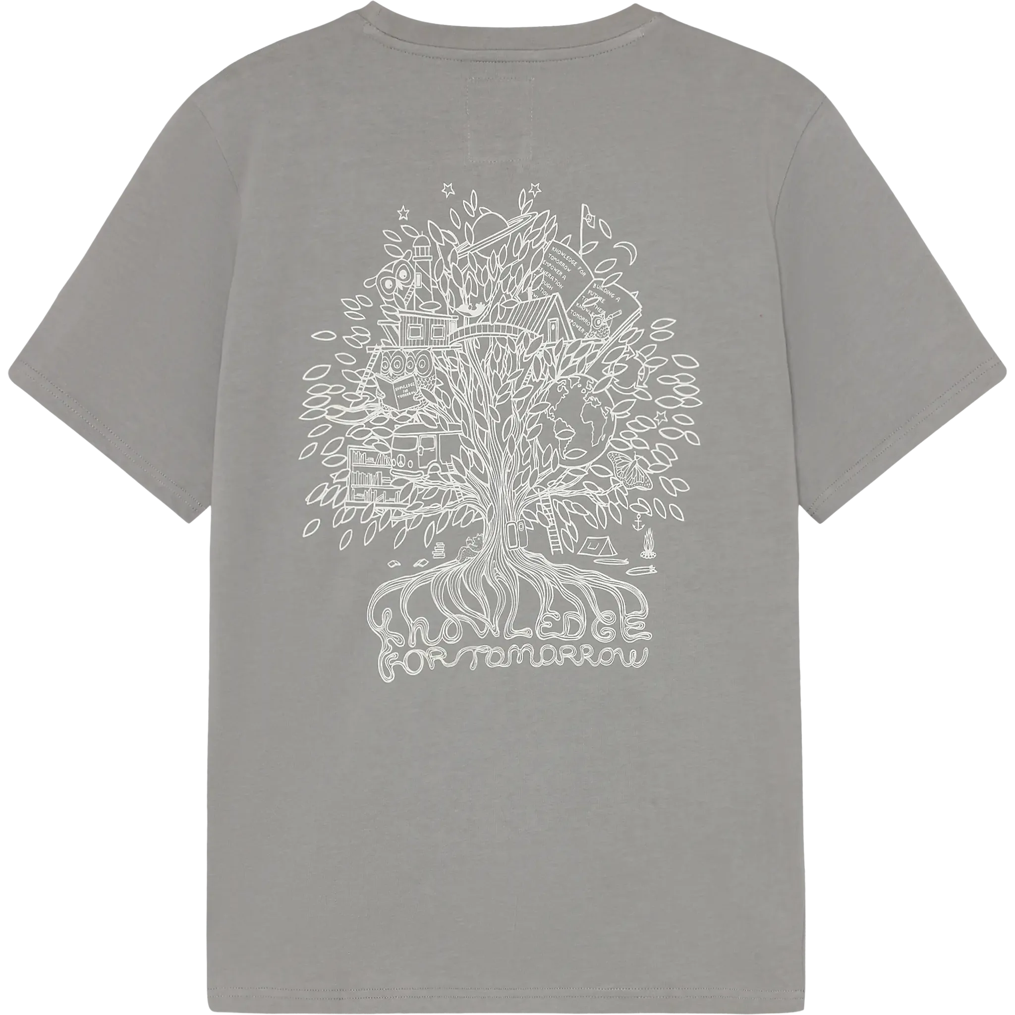 Back Print T-shirt Men