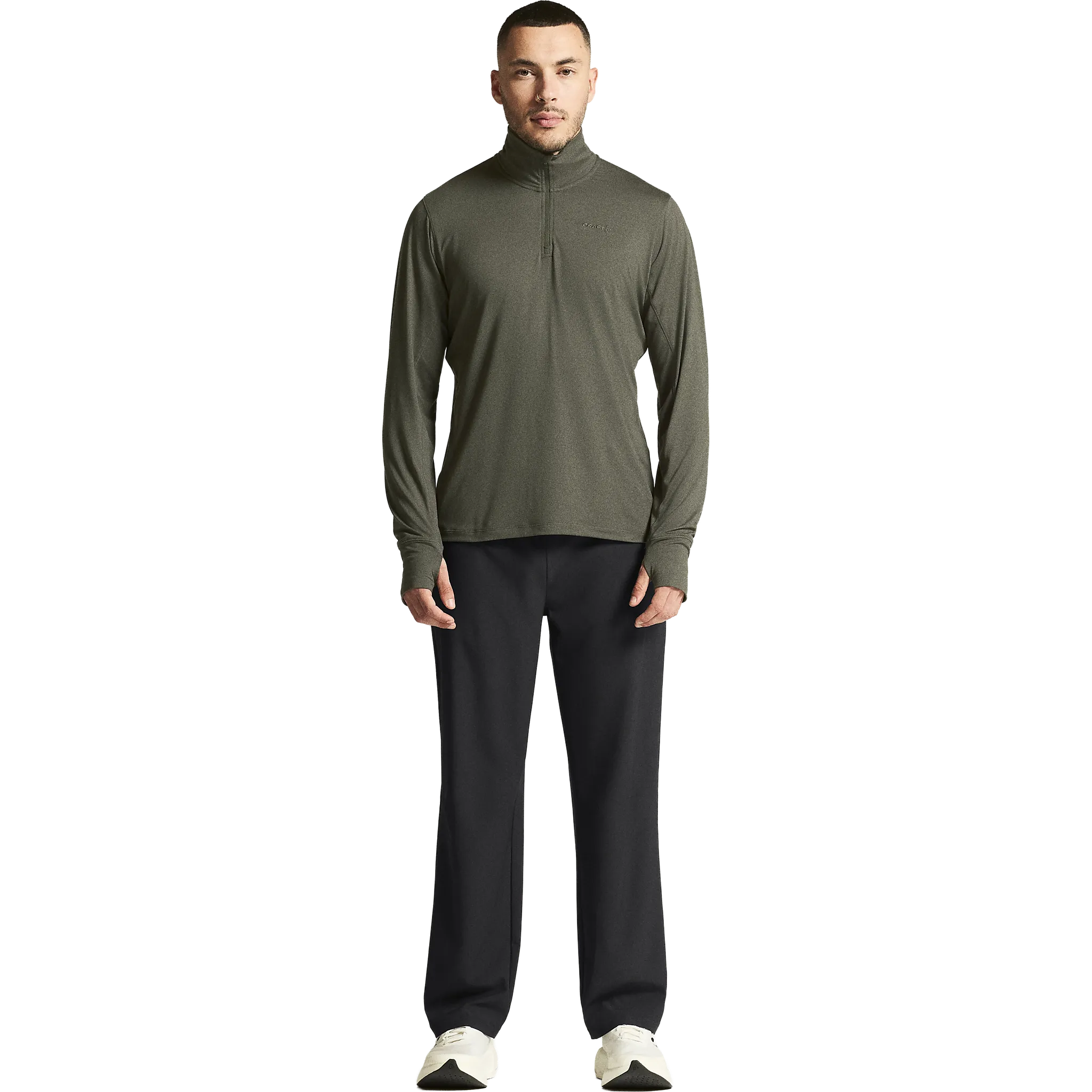 Flow Half Zip Long Sleeve Men