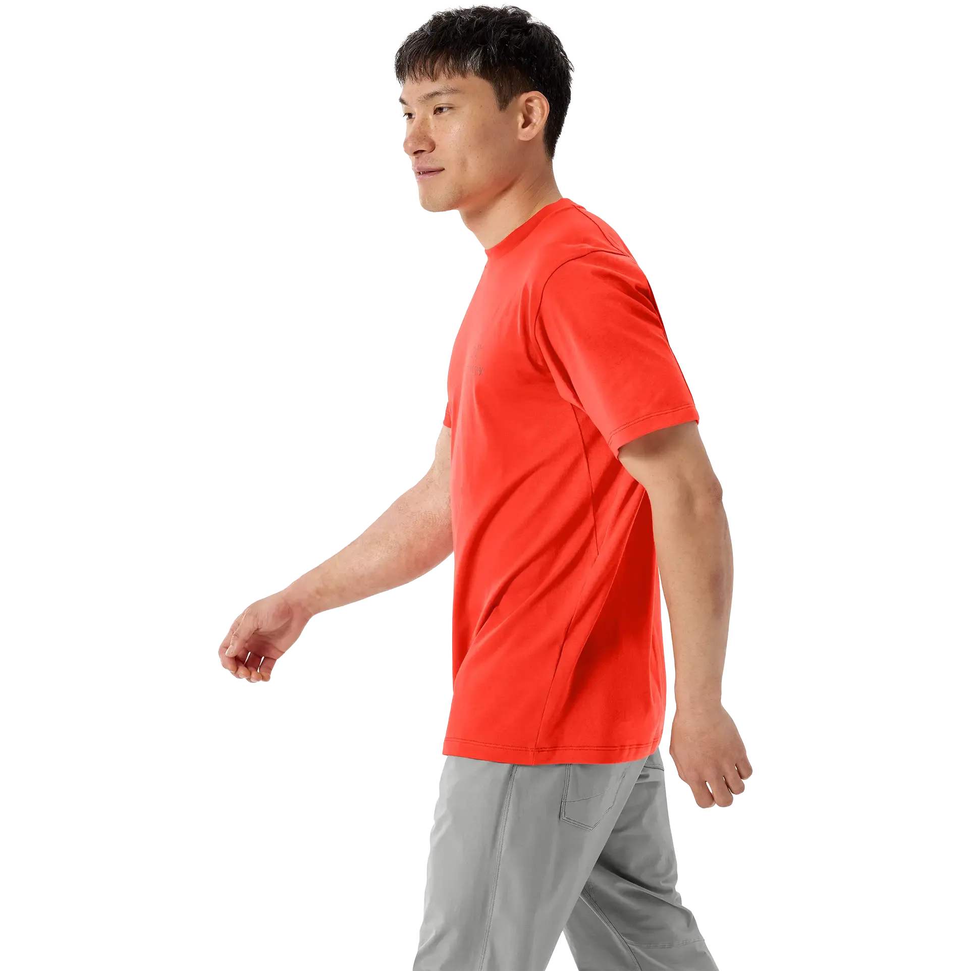 Kragg SL Cotton Bird Word SS Men herr-T-shirt