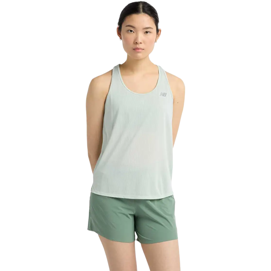New Balance Athletics Tank Women - Clay Ash Heather - M - Toppe