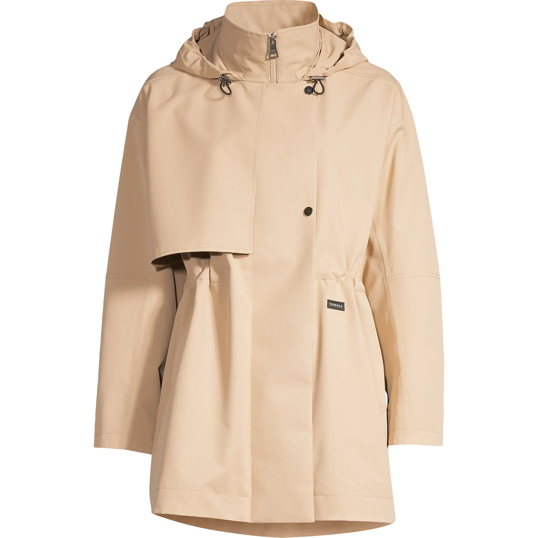 Scandi Trench Rain Coat Woman