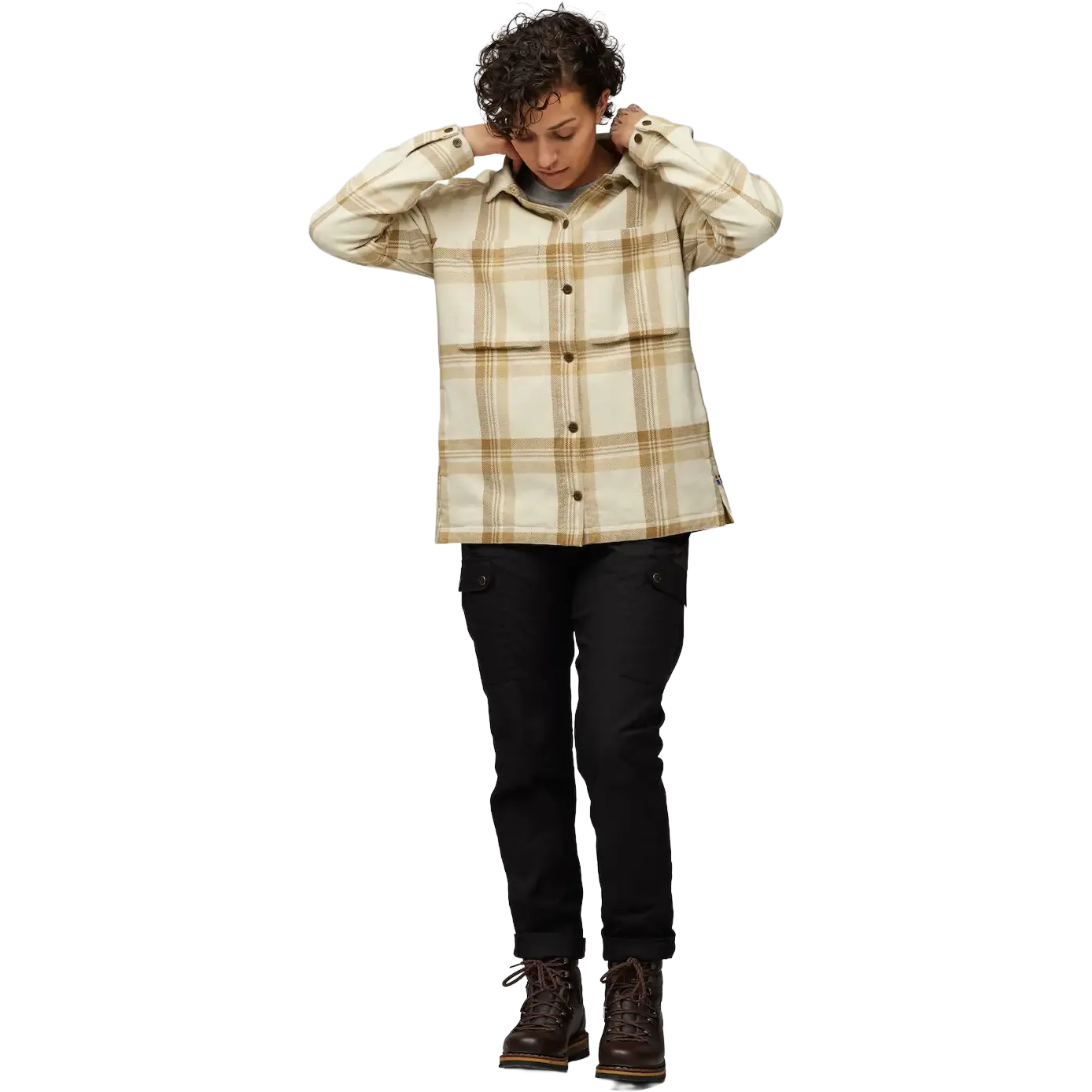 Singi Flannel Overshirt Women jakke/skjorte