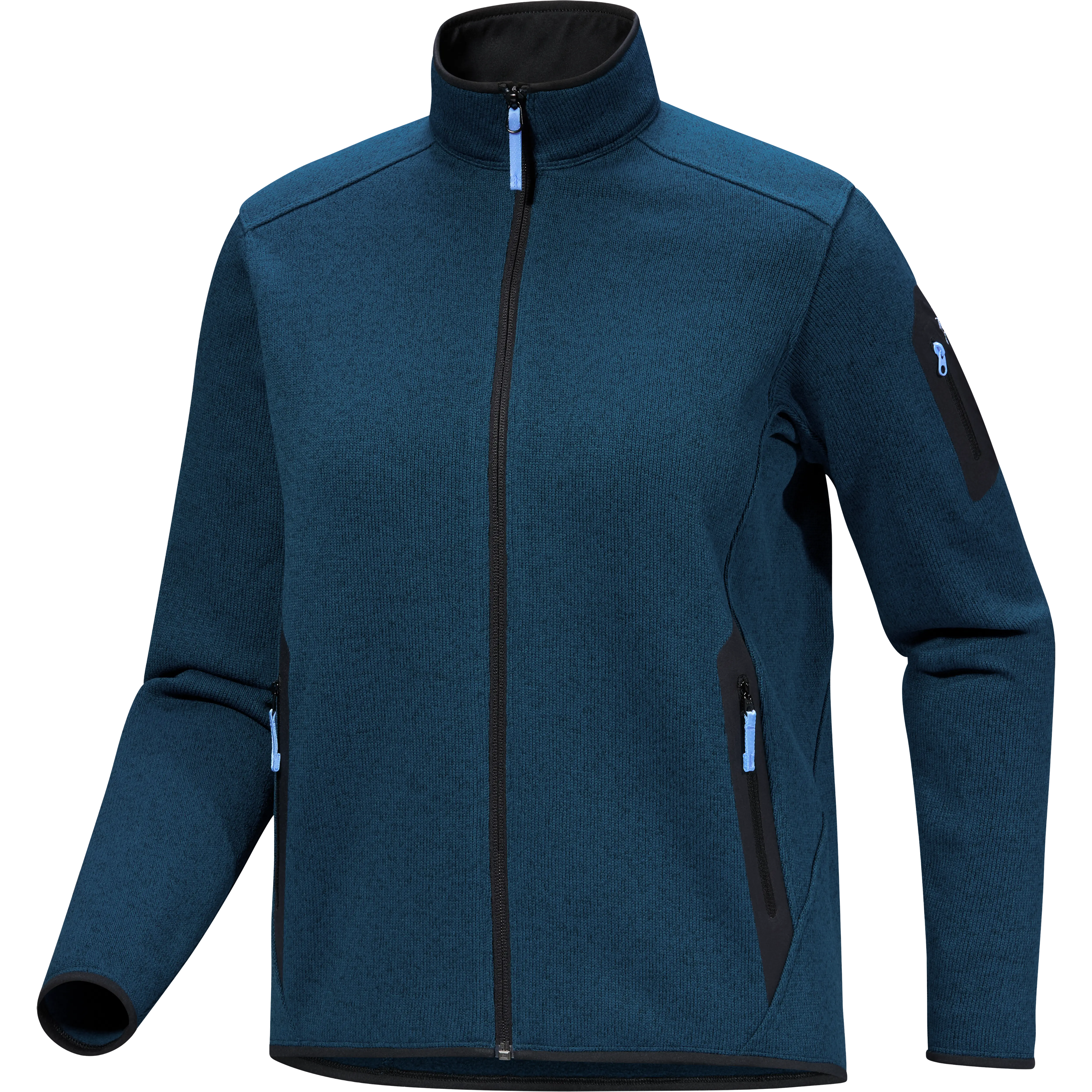 Arcteryx Covert Cardigan Women - Midnight Frost Heather - M - Fleecetrøjer