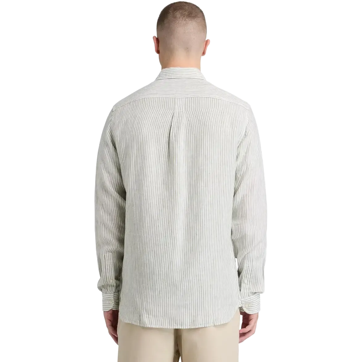 Mill Brook Linen Striped Shirt Reg Men