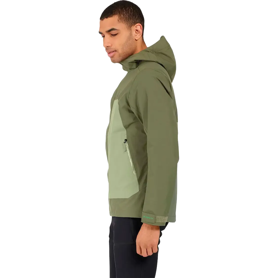 Grit Jacket 3 m/logo Men regnjakke