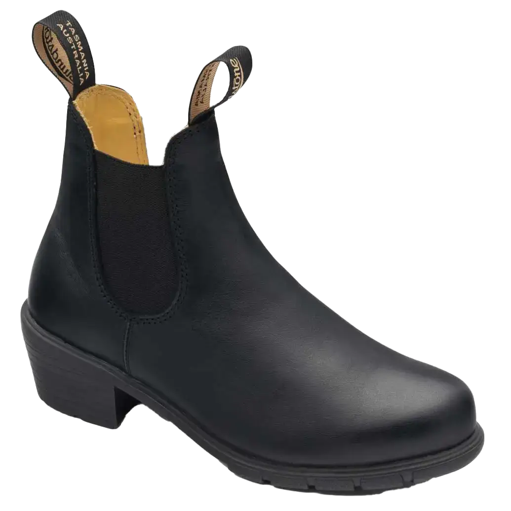 Blundstone Original 1671 Heel Boot Women støvle - Black - UK7/EU41 - Hverdagsstøvler