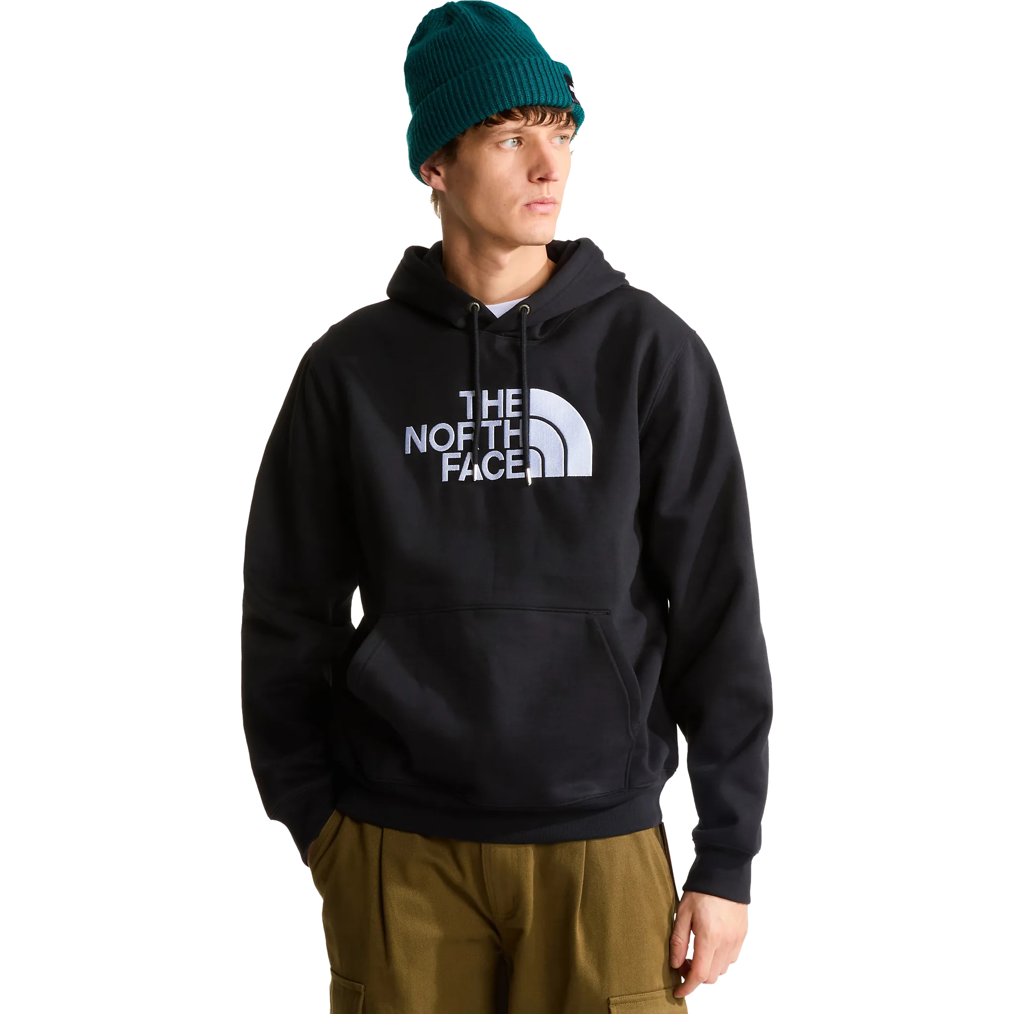 TNF Essential Drew Peak Regular Hoodie Herr