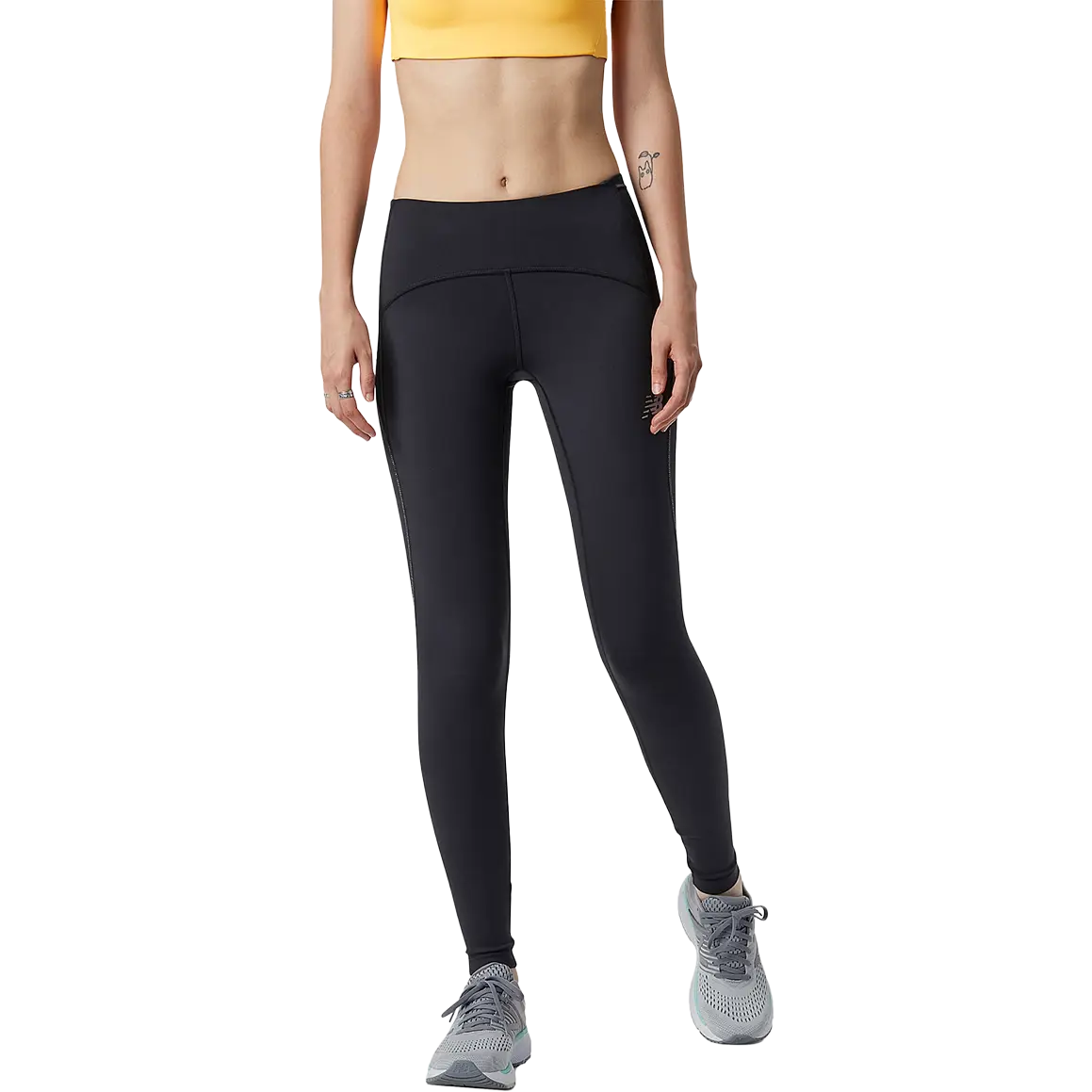 New Balance Impact Run Tight Women - Black - XS - Løbetights og bukser