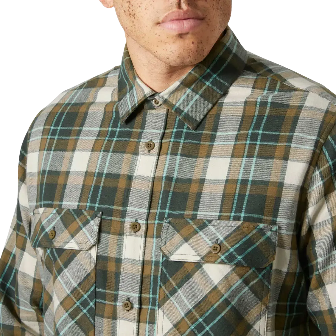 Lokka Organic Flannel LS Shirt Men herrskjorta