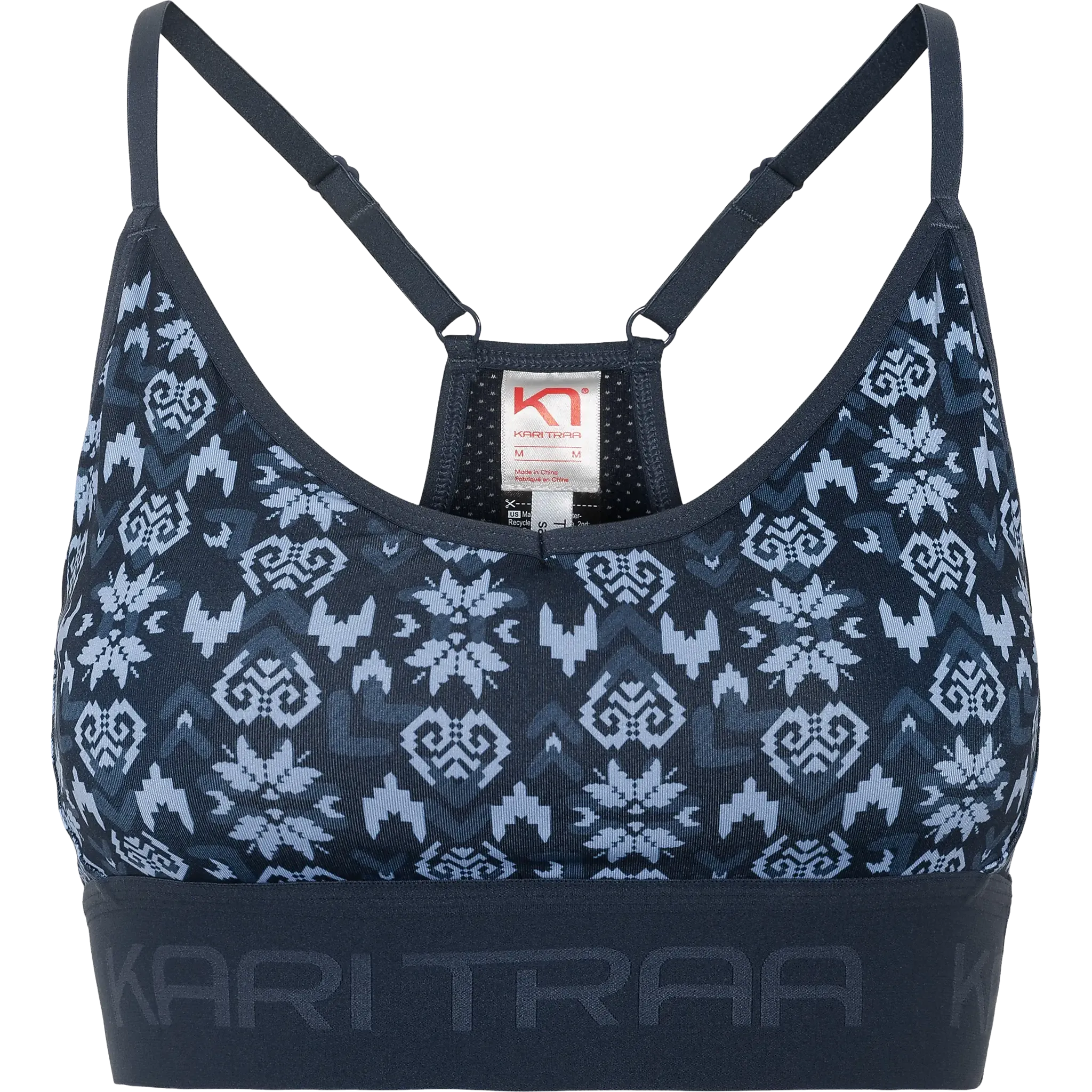 Var Printed Sports Bra