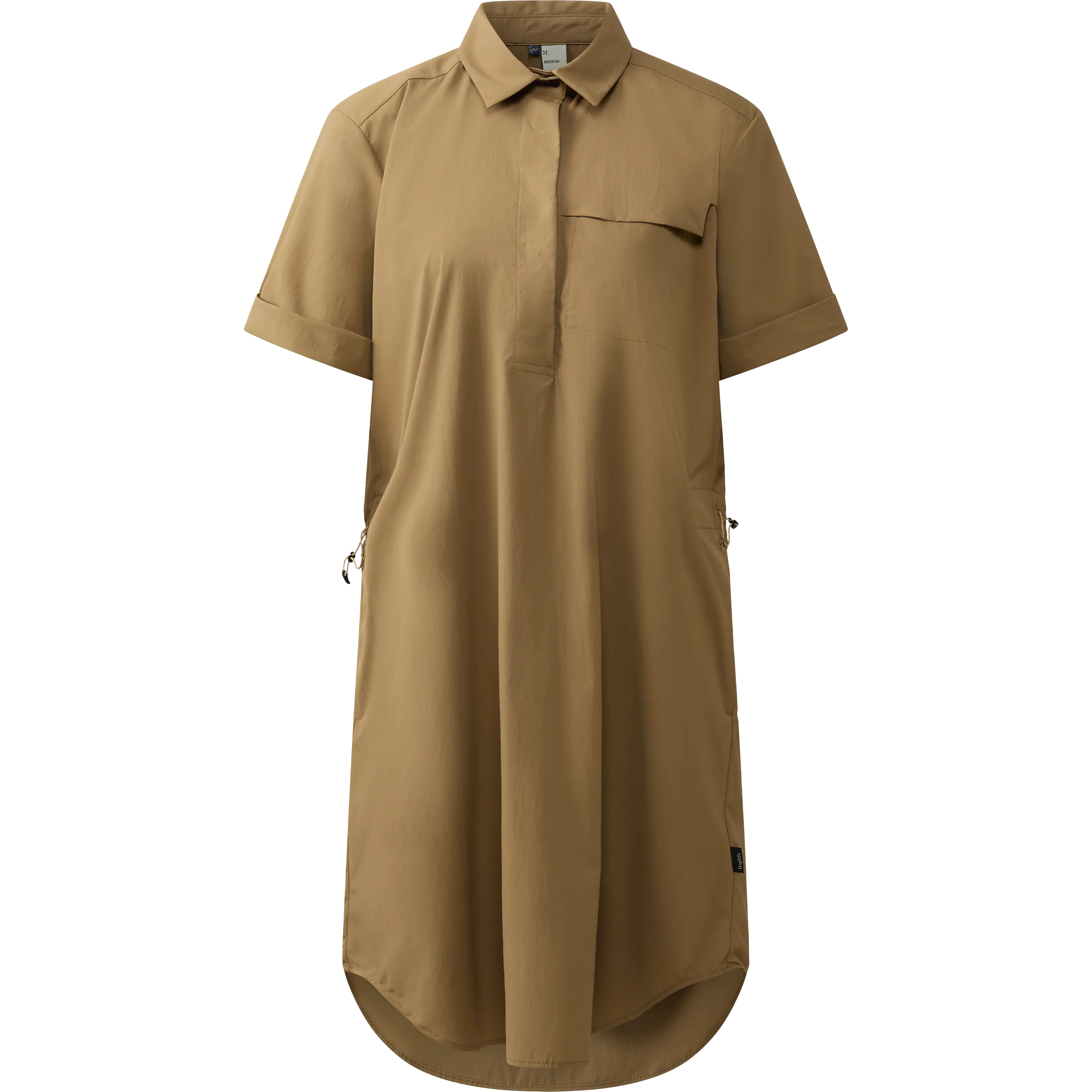 Haglöfs Salo Dress Women - Oak Brown - S - Outdoor kjoler
