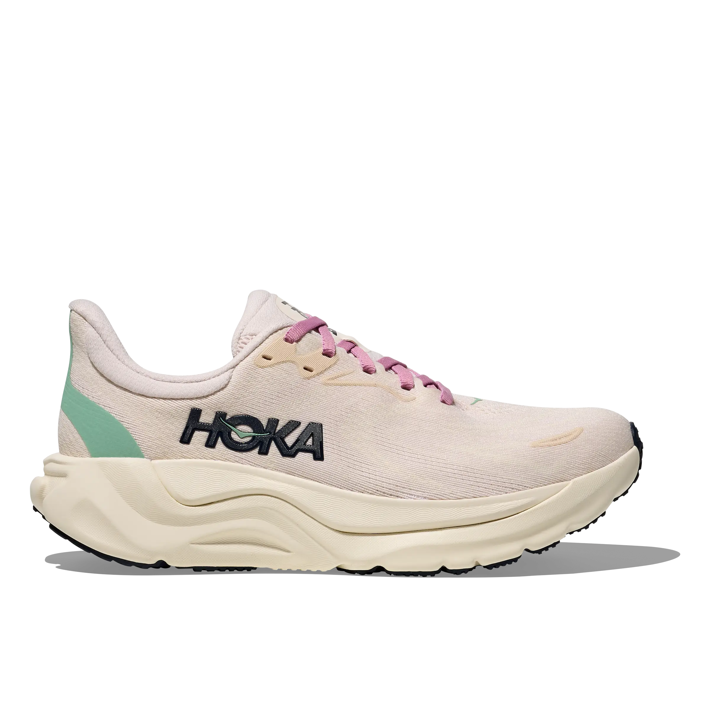 HOKA One One Arahi 8 Women - Rose Cream/Alabaster - US6B / 36 2/3 - Pronationsløbesko