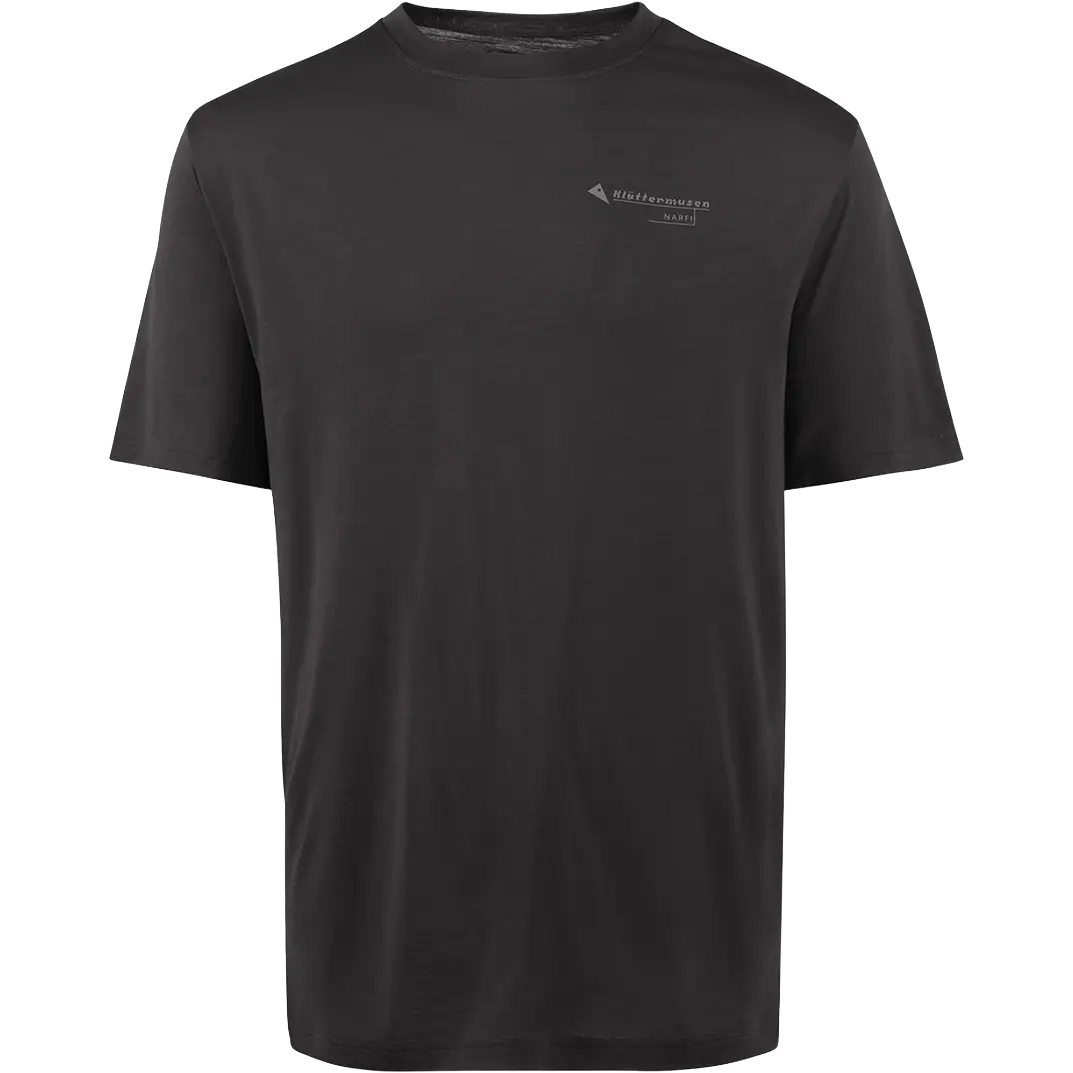 Klättermusen Narfi SS Tee Men T-shirt - Raven - L - Kortærmet T-shirts