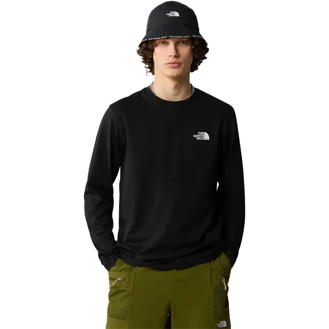 Simple Dome Tee L/S Men herr-T-shirt