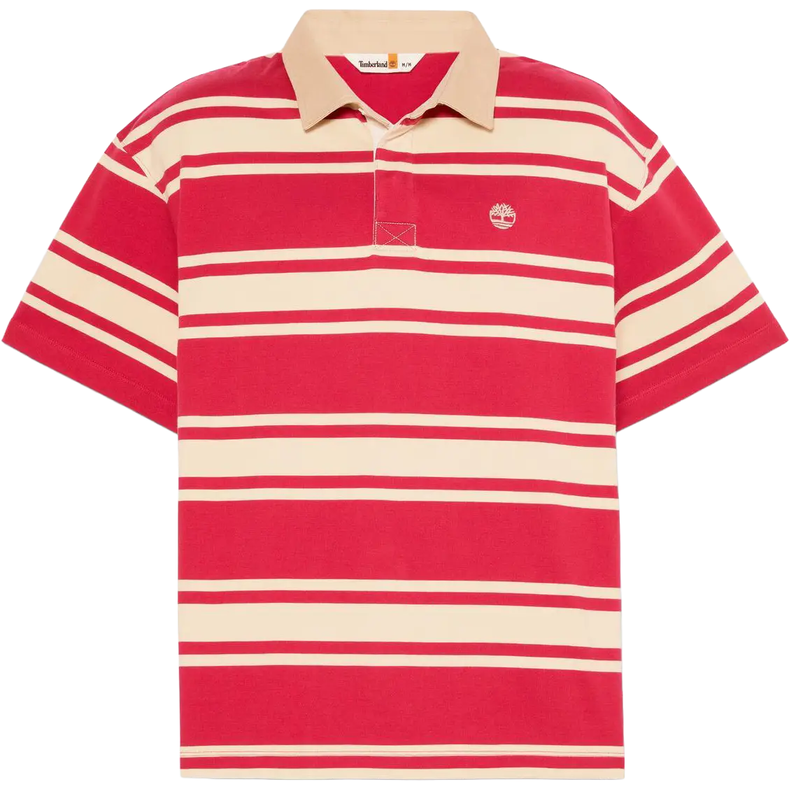 Timberland SS Striped Rugby Polo - Onyx - XXL - Poloshirts