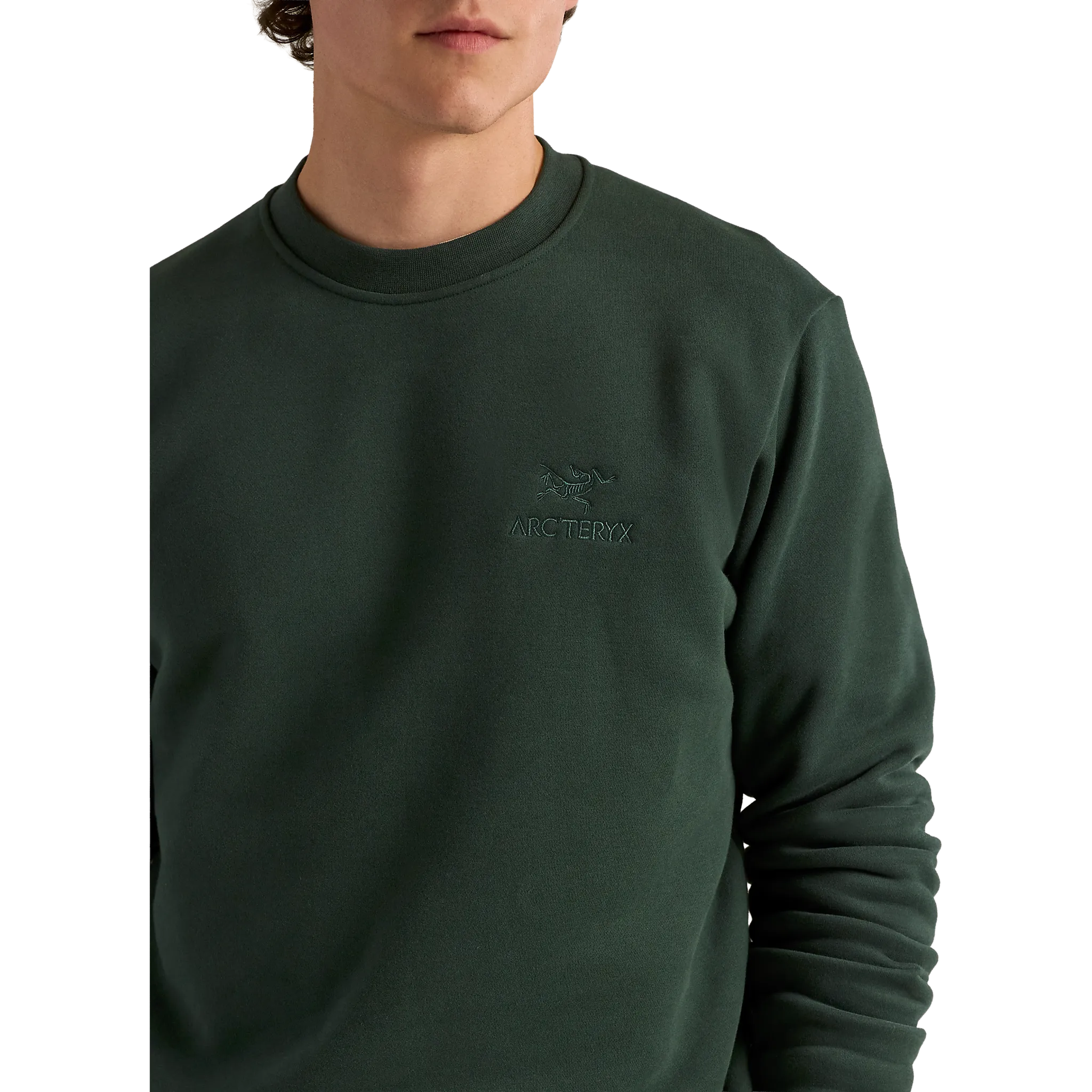 Emblem Fleece Crew Men