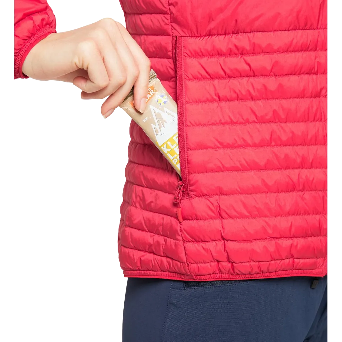 Micro Nordic Down Hood Women dunjakke