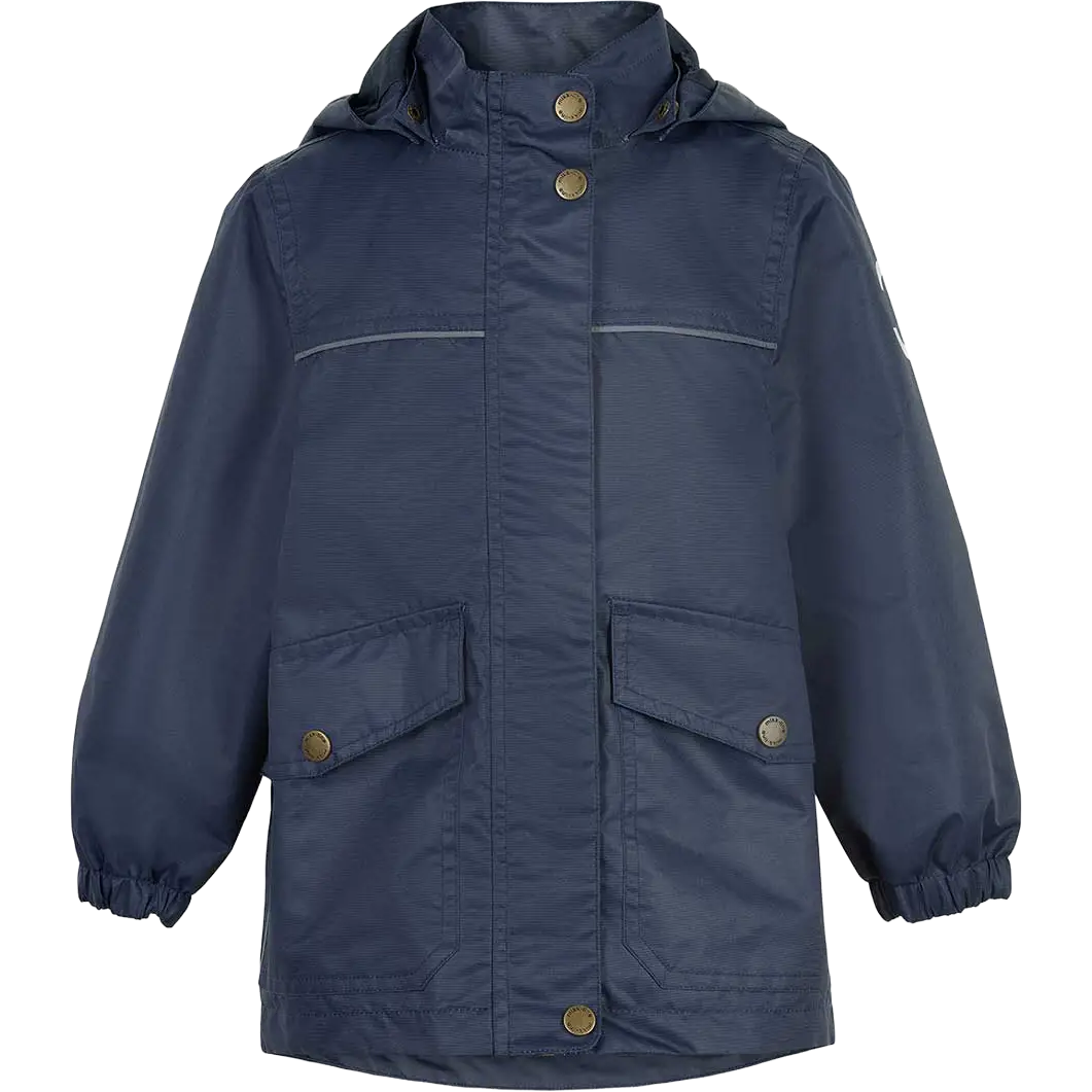Mikk-Line Boys Jacket børnejakke - Blue Nights - 116 - Regnjakker til børn