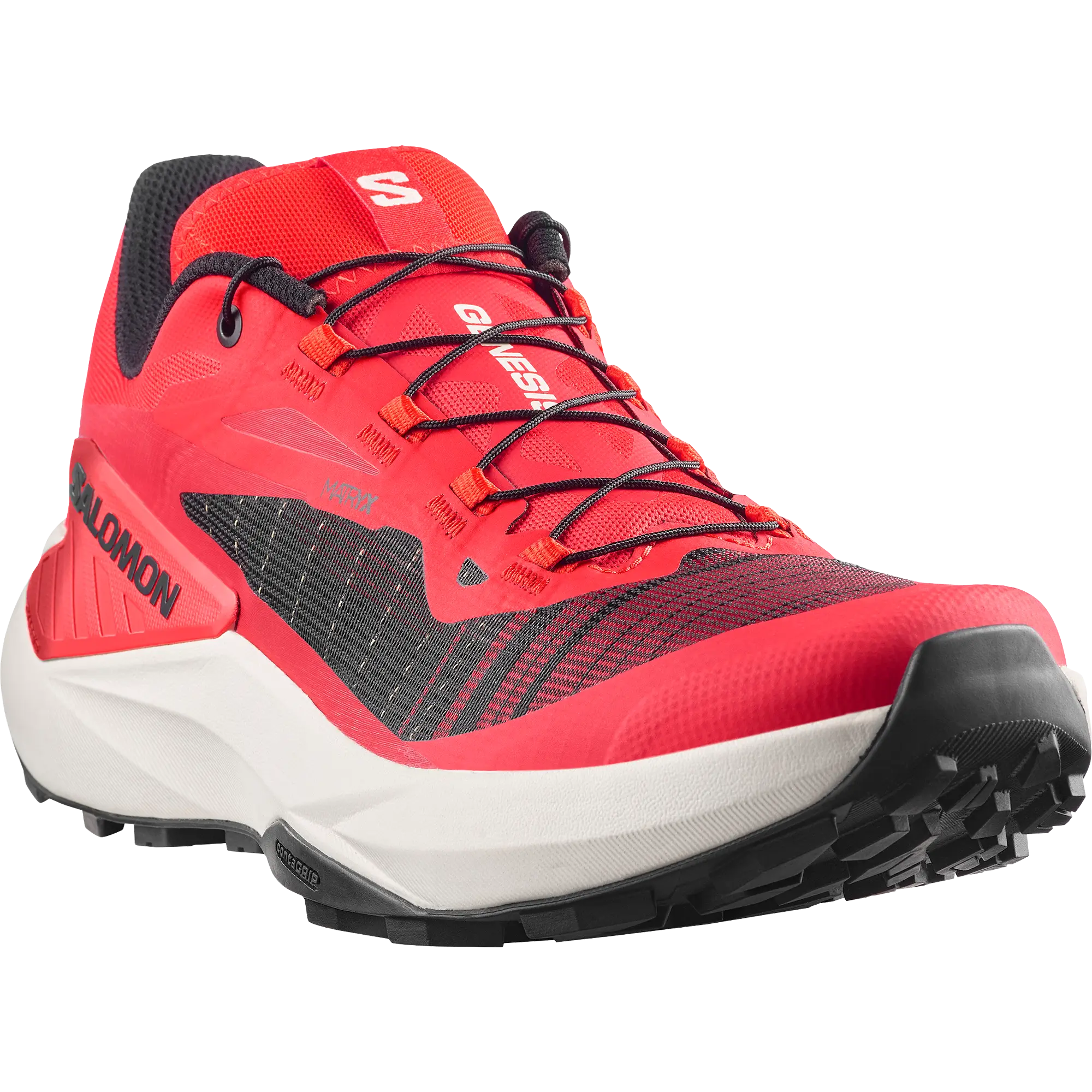 Salomon Genesis Men - Fiery Red - UK 8/EU 42 - Trailsko