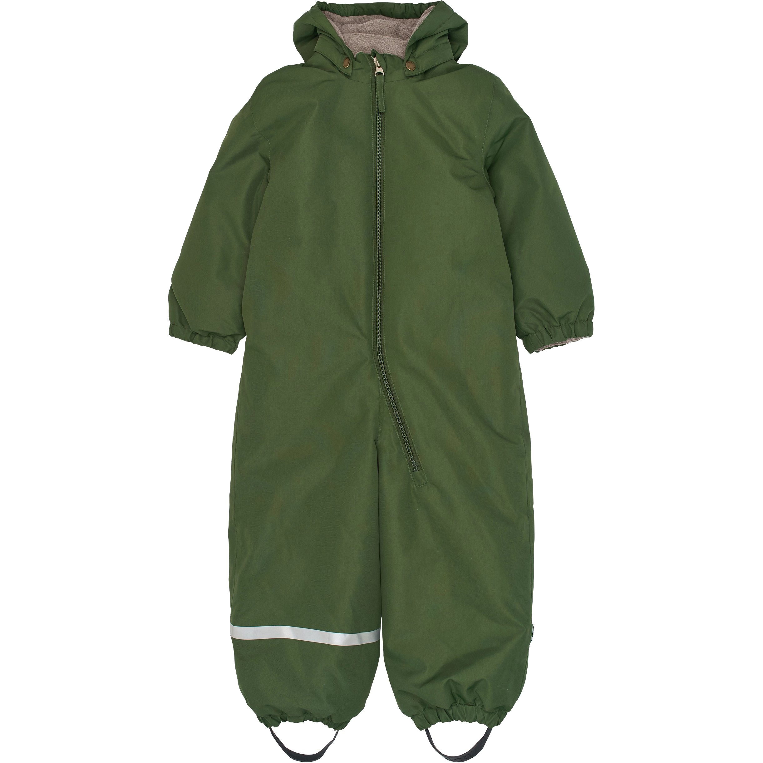 Mikk-Line Snow Suit Solid flyverdragt - Kombu Green - 92 - Flyverdragter til børn