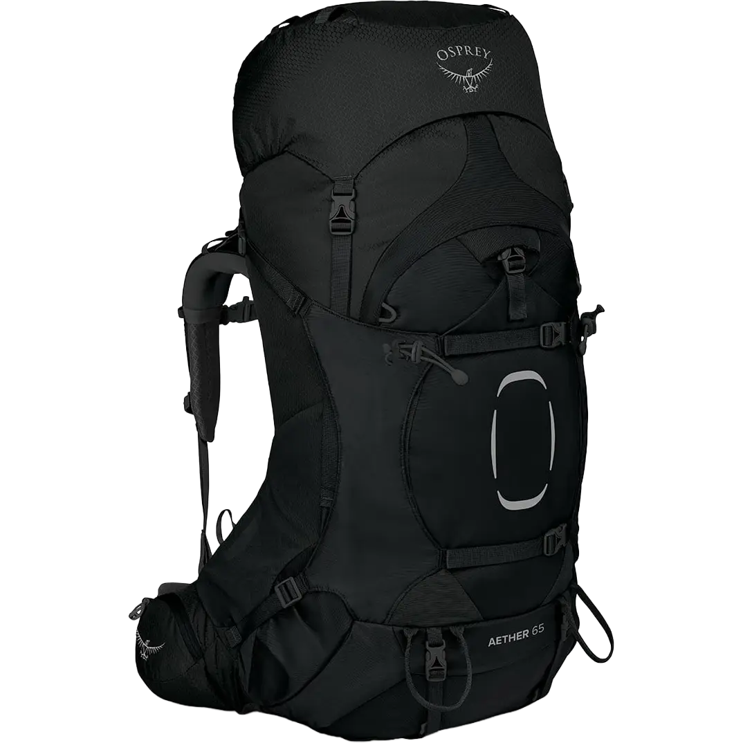 Osprey Aether 65 rygsæk - Black - S/M - Store rygsække