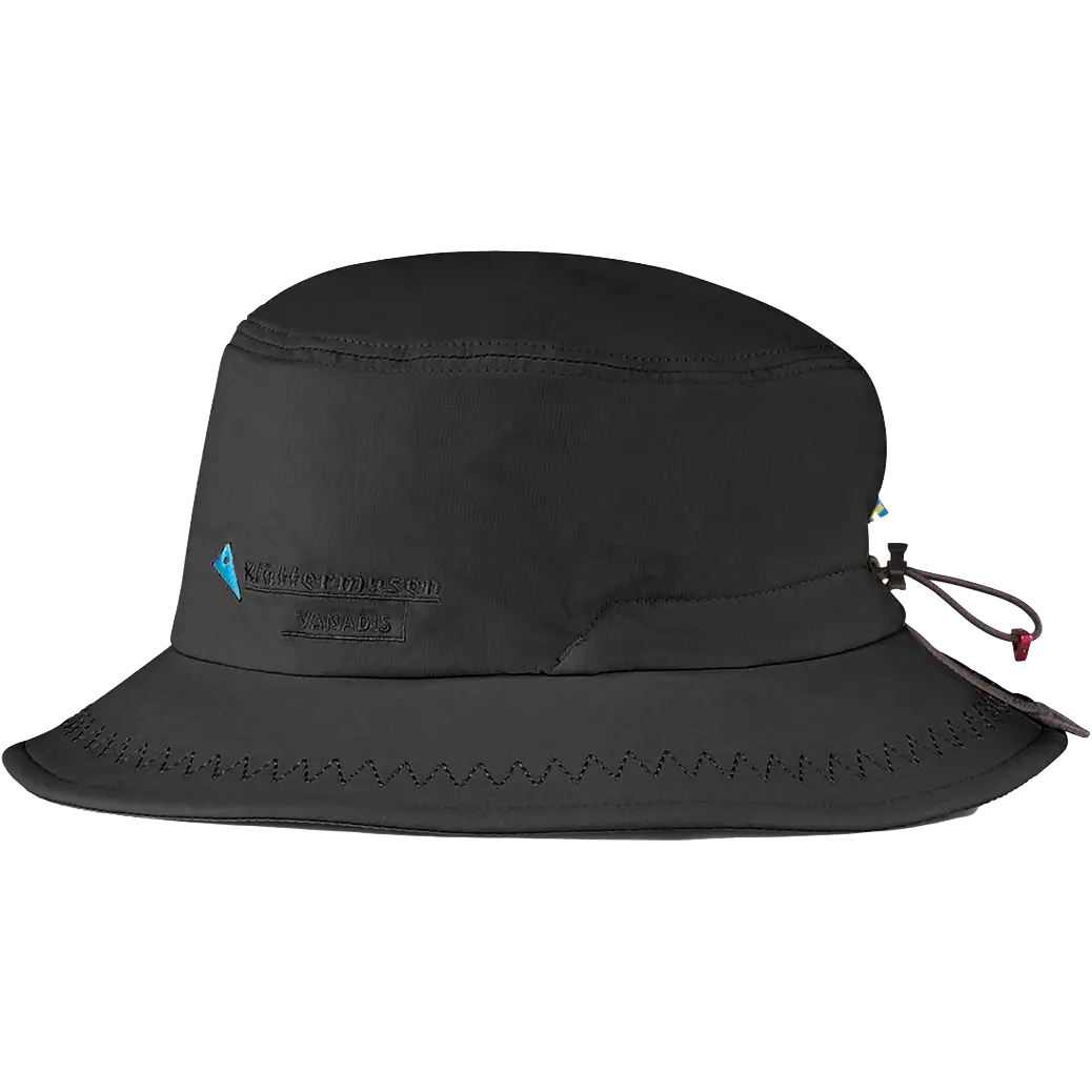 Klättermusen Skuld Bucket Hat solhat - Raven - M - Solhatte