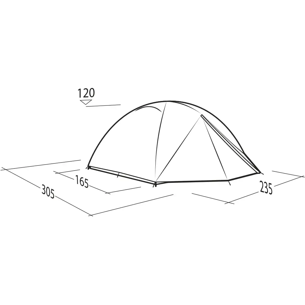 Lodge 3 Exp telt 3 prs.