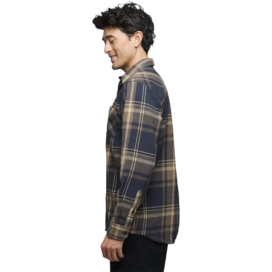 Project Flannel Shirt Men Skjorta