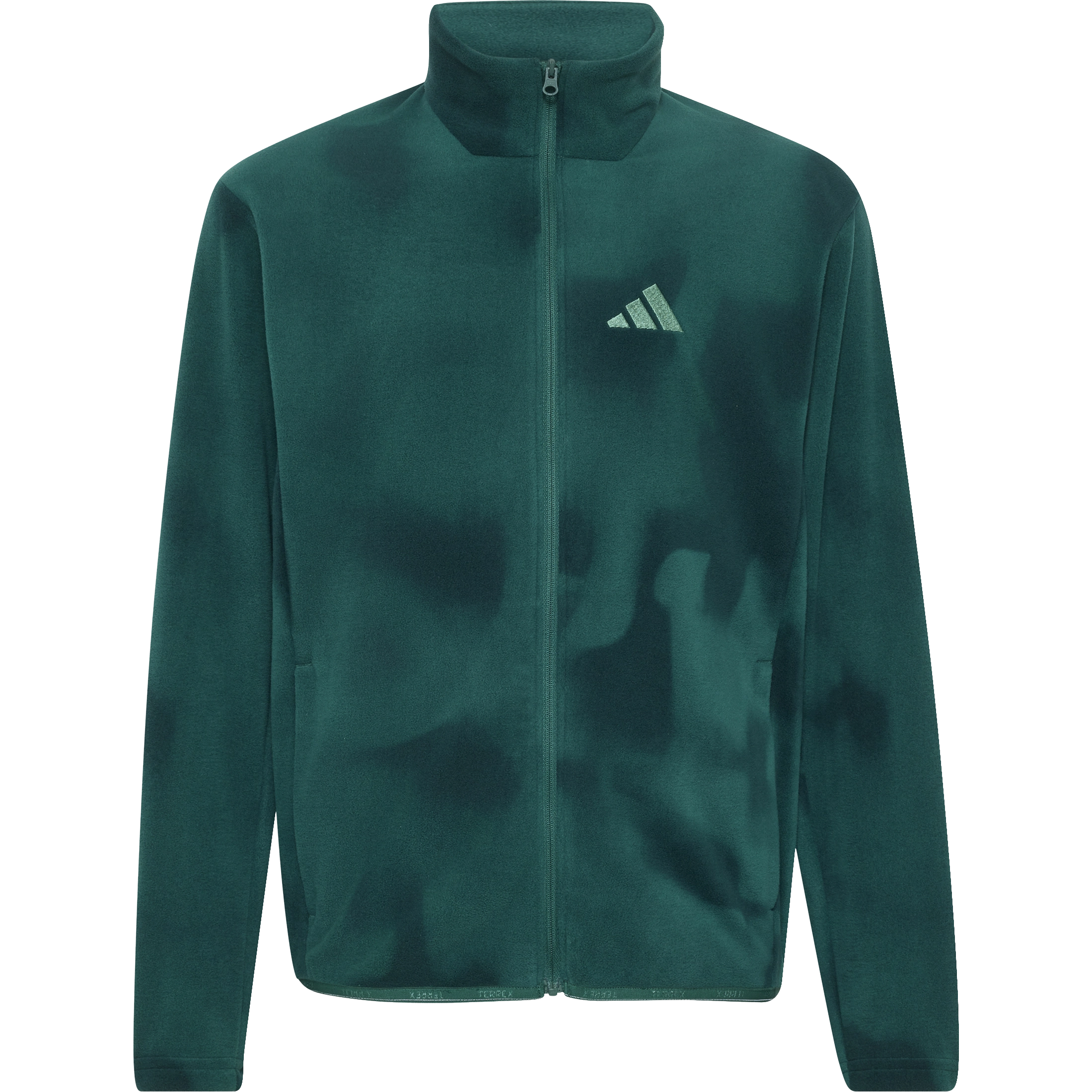 Adidas Terrex Multi CLIMAWARM Full-zip Fleece J - Green - 170 - Fleecetrøjer til børn