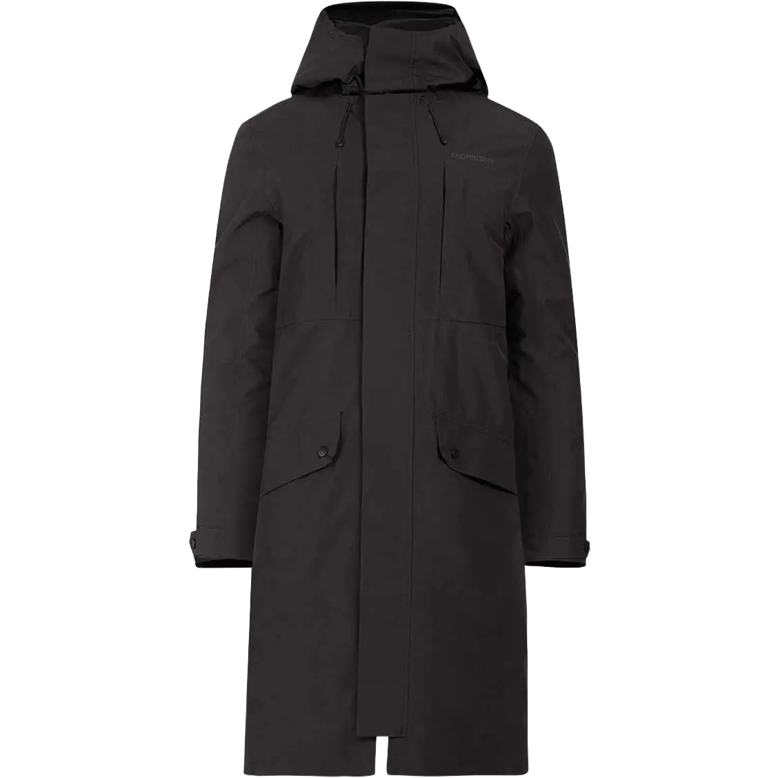 Didriksons Falke Parka Men herrejakke - Black - 2XL - Vinterjakker