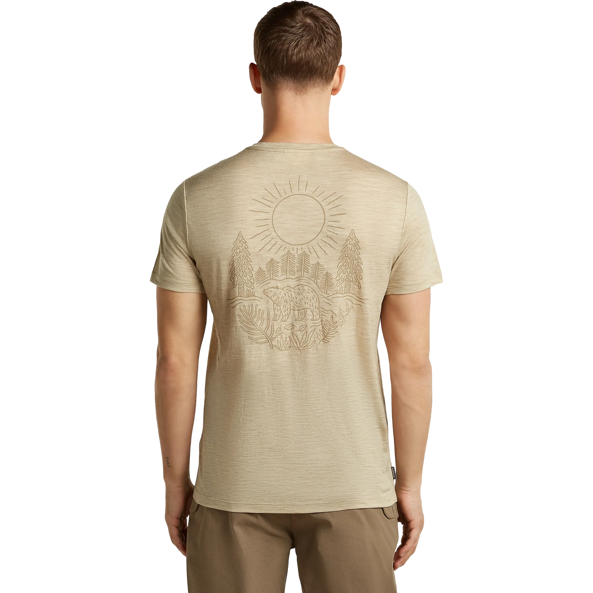 Tech Lite SS Forest Foot Tee Men