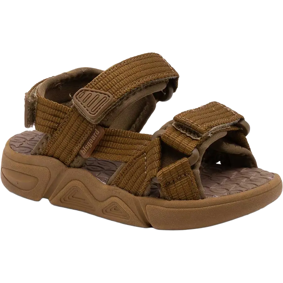 Bisgaard Louis Sandal Kids - Khaki - 34 - Hverdagssandaler til børn