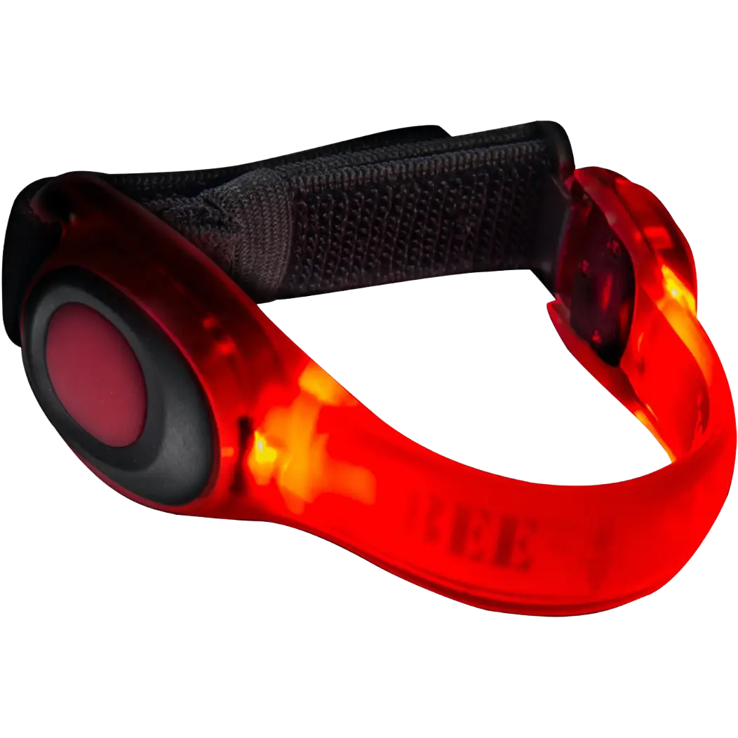 Bee-Safe Safety Band - Rød - One size - Reflekser til løb