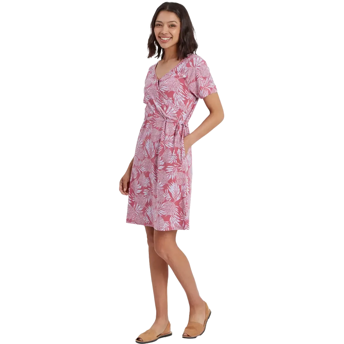 Neha Faux Wrap Dress kjole