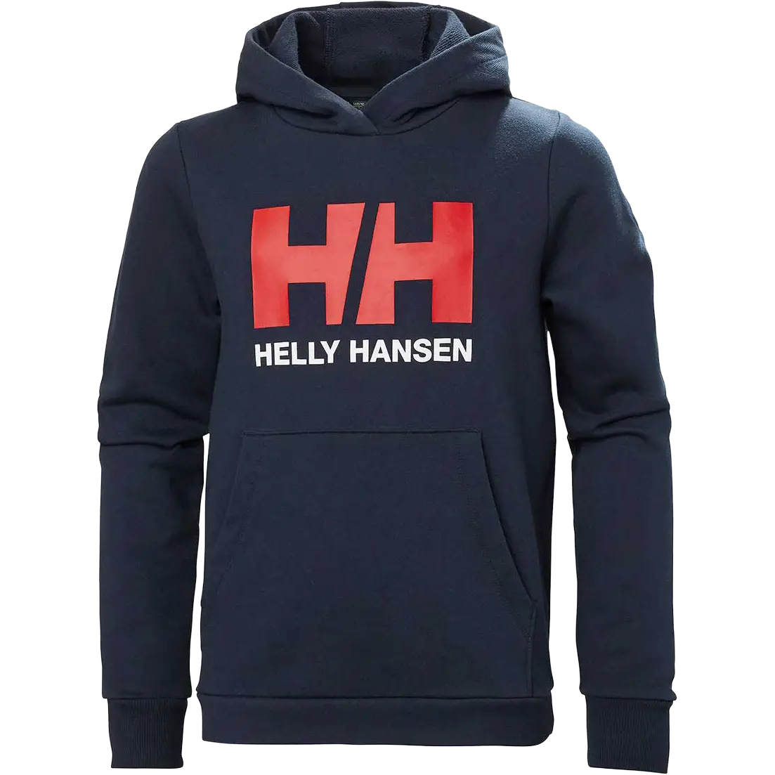 Helly Hansen Logo Hoodie 2.0 Junior hættetrøje - Navy - 128/8 år - Sweatshirts og hoodies til børn