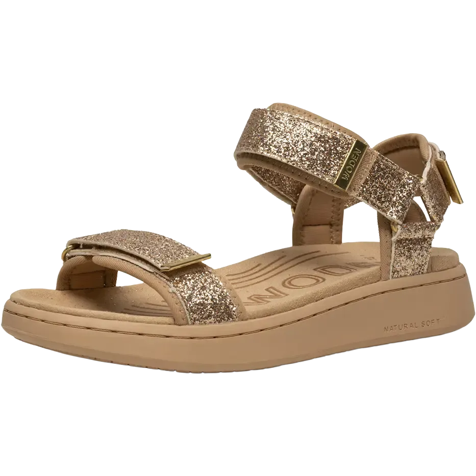 Line Glitter Sandal Women