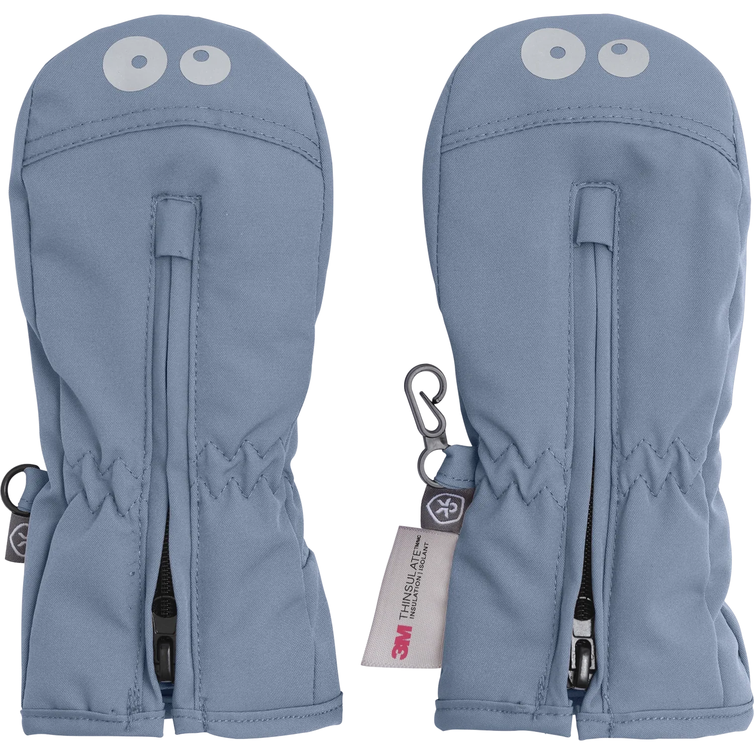 Mittens w. Zipper luffer